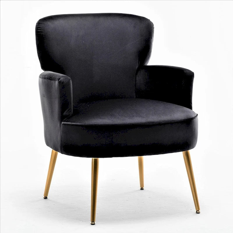 Fauteuil élégant en velours