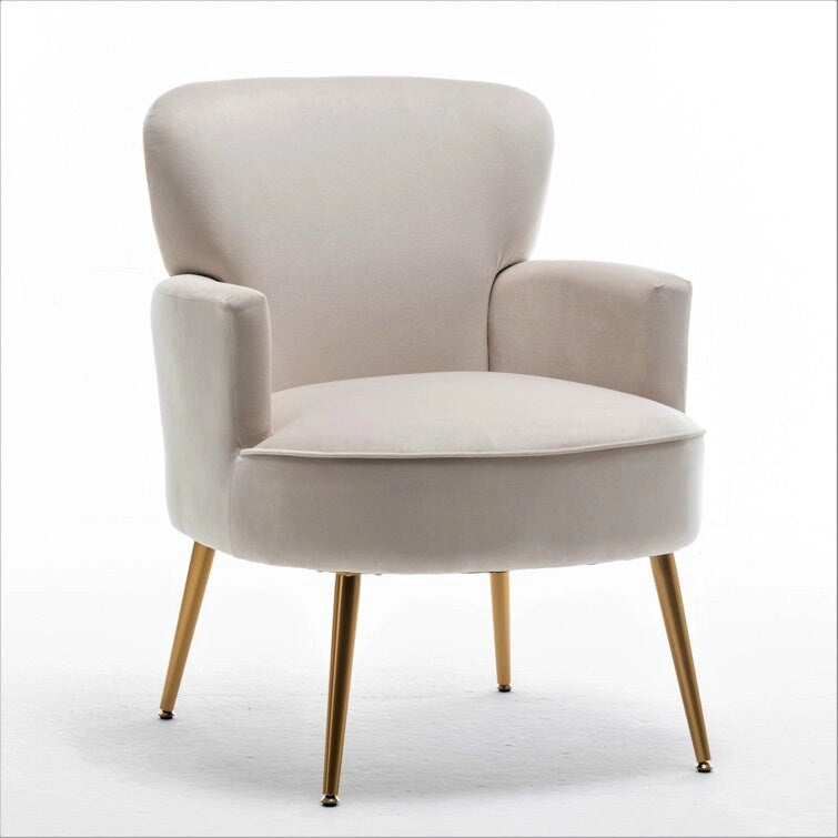Fauteuil élégant en velours