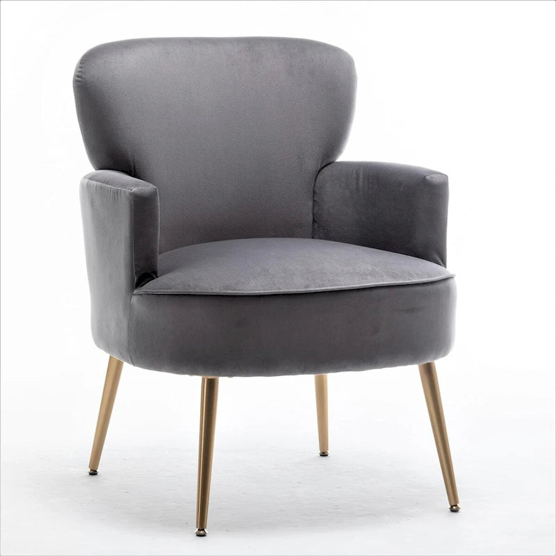 Fauteuil élégant en velours