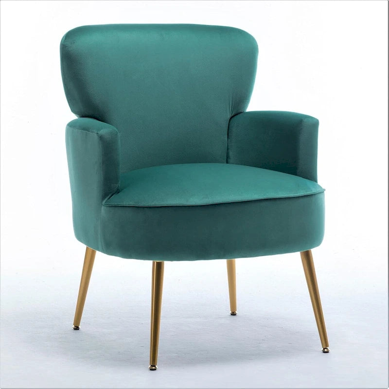 Fauteuil élégant en velours