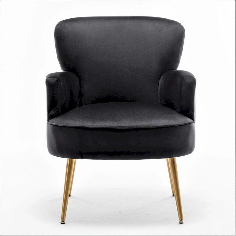 Fauteuil élégant en velours