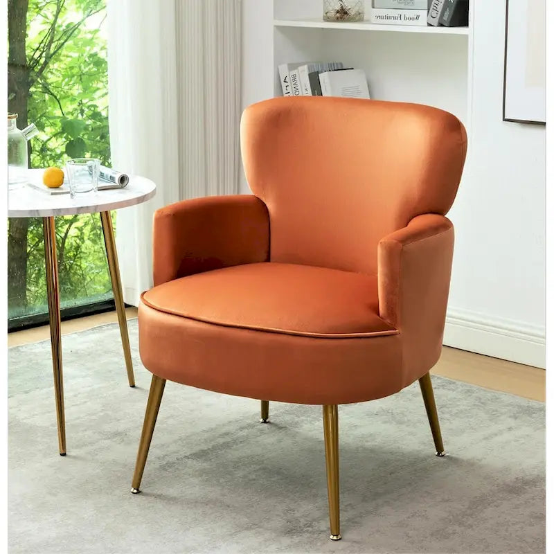 Fauteuil élégant en velours